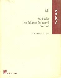 AEI Aptitudes en Educacion Infantil (preescolar-2)
