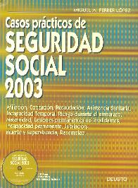 Casos practicos de Seguridad Social 2003 con CD