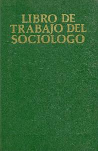 Libro de trabajo del Sociologo