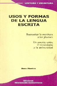 Usos y Formas de la Lengua Escrita