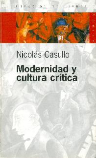 Modernidad y cultura critica
