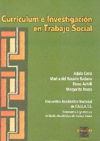 Curriculum e investigacion en trabajo social