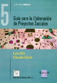 Gua para la Elaboracin de Proyectos Sociales