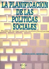 La Planificacion de las Politicas Sociales