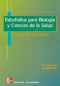 Estadistica para biologia y ciencias de la salud