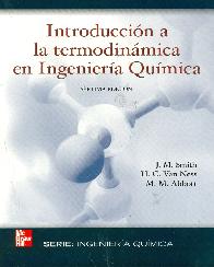 Introduccin a la termodinmica en ingeniera qumica