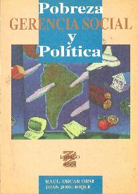 Pobreza, gerencia social y politica