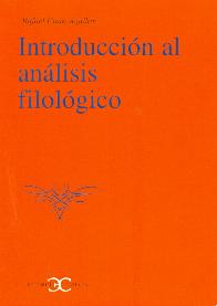 Introduccion al analisis filologico