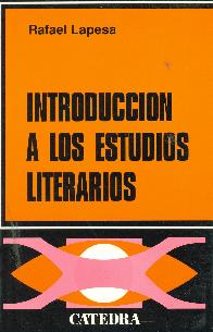 Introduccion a los estudios literarios