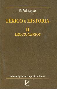 Diccionarios (Lexico e historia; T.2)