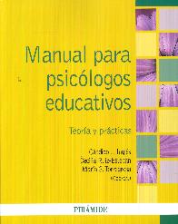 Manual para psiclogos educativos