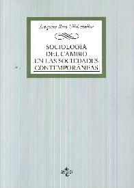 Sociologa del cambio en las sociedades contemporneas