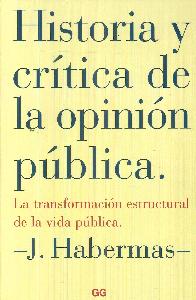 Historia y Critica de la opinion publica
