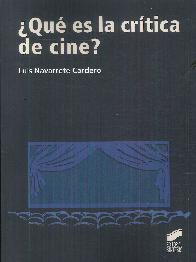 Qu es la crtica de cine?