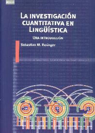 La Investigacin Cuantitativa en Lingstica