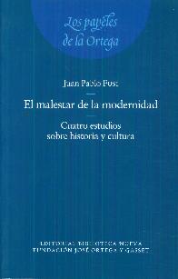 El malestar de la modernidad