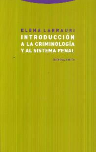 Introduccin a la criminologa y al sistema penal