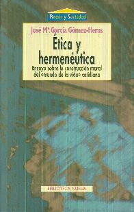 Etica Y Hermeneutica