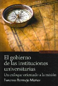 El gobierno de las instituciones universitarias