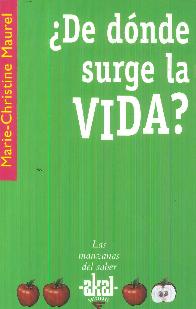  De Dnde Surge la Vida ?