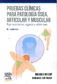 Pruebas clnicas para patologa sea, articular y muscular