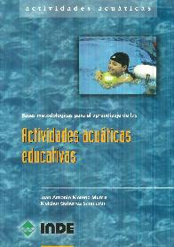 Bases metodolgicas para el aprendizaje de las actividades acuaticas educativas