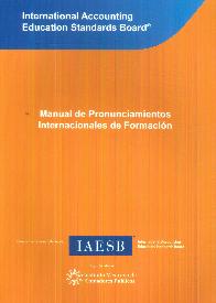 Manual de Pronunciamientos Internacionales de Formacion