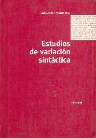 Estudios de variacion sintactica