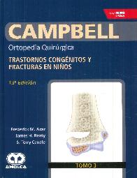 Ortopedia Quirrgica Campbell - Tomo 3
