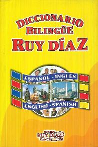 Diccionario Bilinge Ruy Daz Espaol Ingls English Spanish