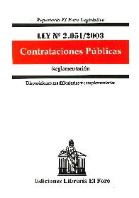 Contrataciones Pblicas Ley N 2.051/2003