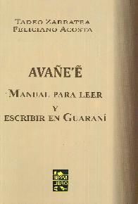 Avae'e Manual para leer y escribir en Guaran