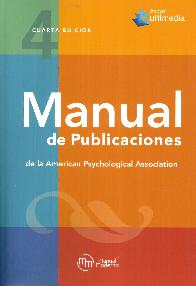 Manual de publicaciones de la American Phychological Association APA 4ta espaol (normas)