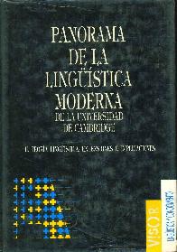 Teoria lingistica:extensiones (Panorama de la lingistica moderna; T.2)
