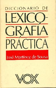 Diccionario de lexicografia practica VOX