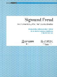 Sigmund Freud Textos inditos y documentos recobrados