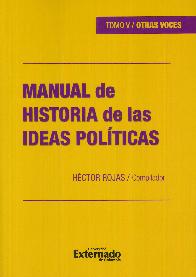 Manual de Historia de las Ideas Polticas Tomo V / Otras voces