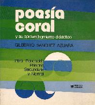 Poesia Coral y su aprovechamiento didactico