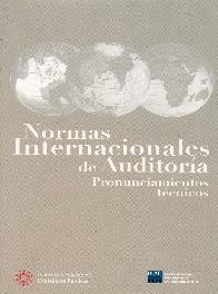 NIA 2007 normas internacionales de auditoria pronunciamientos tecnicos