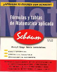 Formulas y Tablas de Matematica Aplicada Schaum