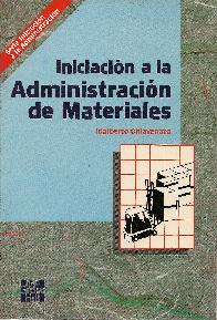 Iniciacin a la administracin de materiales