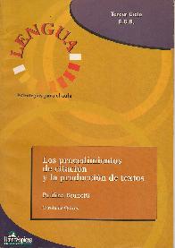 Los procedimientos de la citacion y la produccion de textos, estrategias para el aula