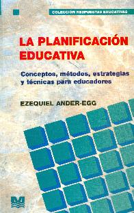 La planificacin educativa