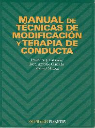 Manual de tcnicas de modificacin y terapia de conducta