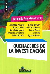 Quehaceres de la investigacin