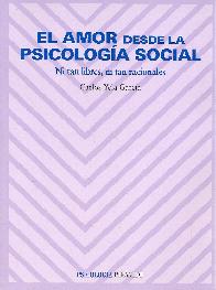 El amor desde la psicologia social