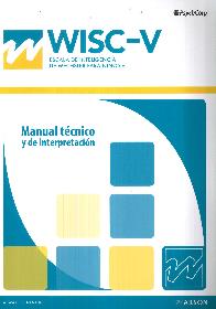 WISC V Escala de inteligencia Wechsler para nios