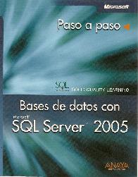 Bases de Datos con SQL Server 2005 paso a paso