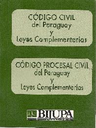 Codigo Civil del Paraguay Codigo Procesal Civil y leyes complemetarias