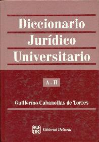 Diccionario Juridico Universitario 2ts